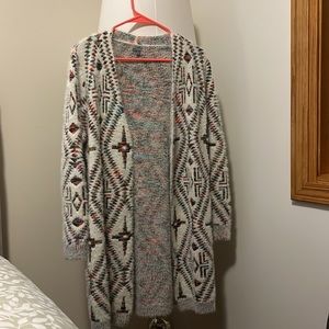 Charlotte Russe Aztec Cardigan